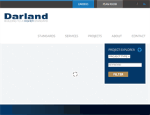 Tablet Screenshot of darland.com